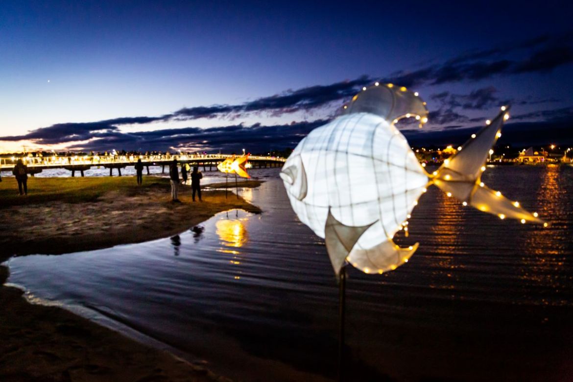 Lakes Entrance Winter Lights